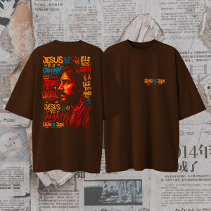 Camiseta Oversized Suedine | Leão de Judá
